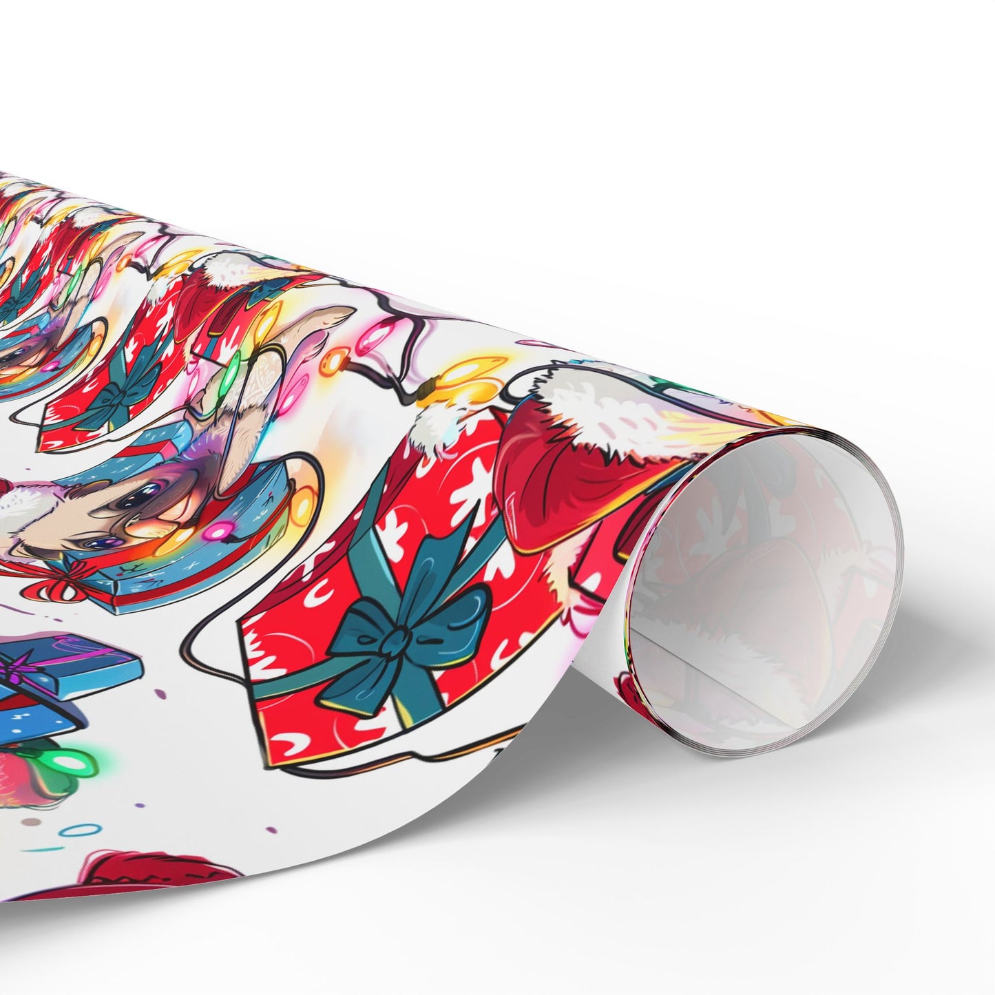 Christmas Pug Wrapping Paper