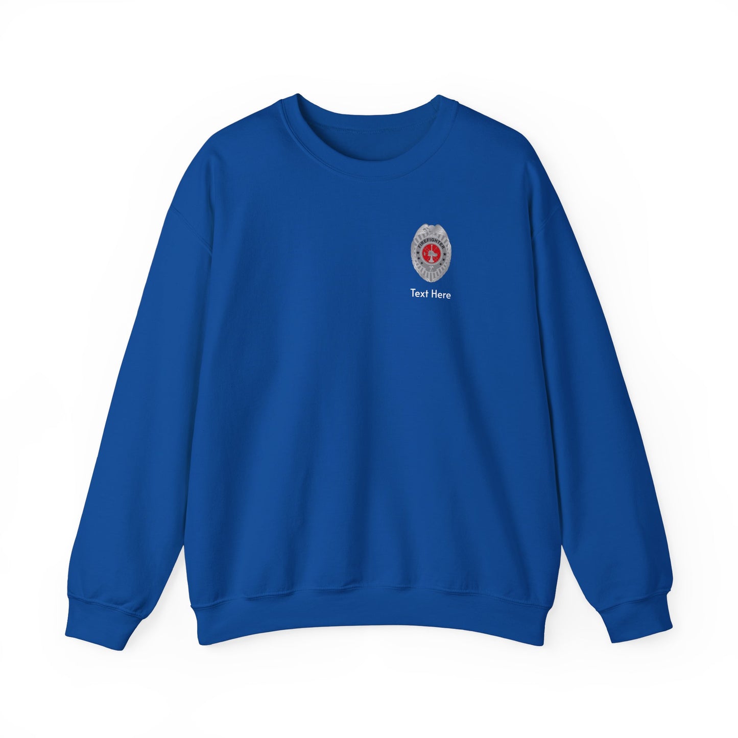 Firefighter Badge Sweatshirt