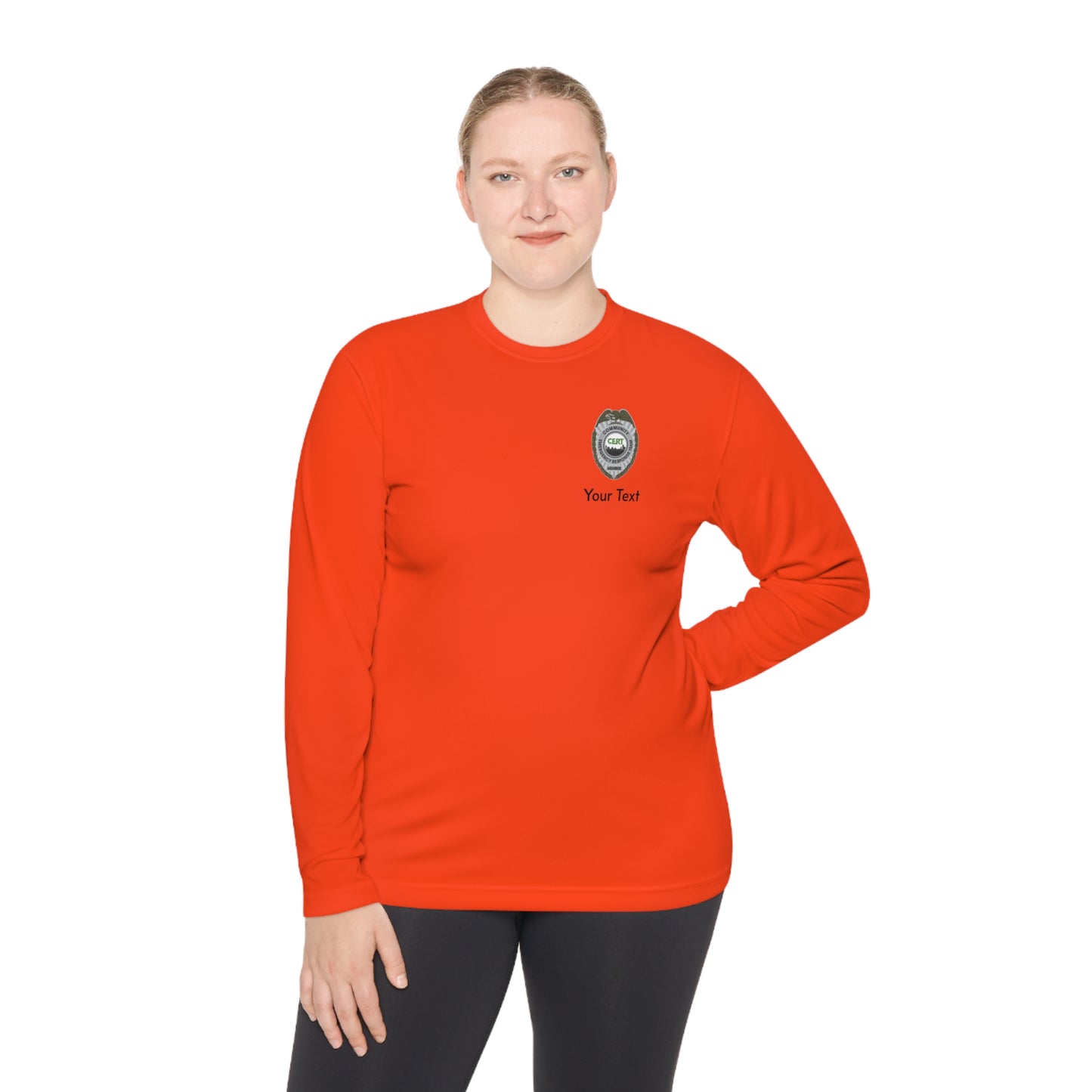 CERT Badge Long Sleeve Tee