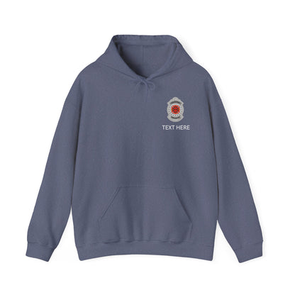 Volunteer Firefighter Badge Hoodie
