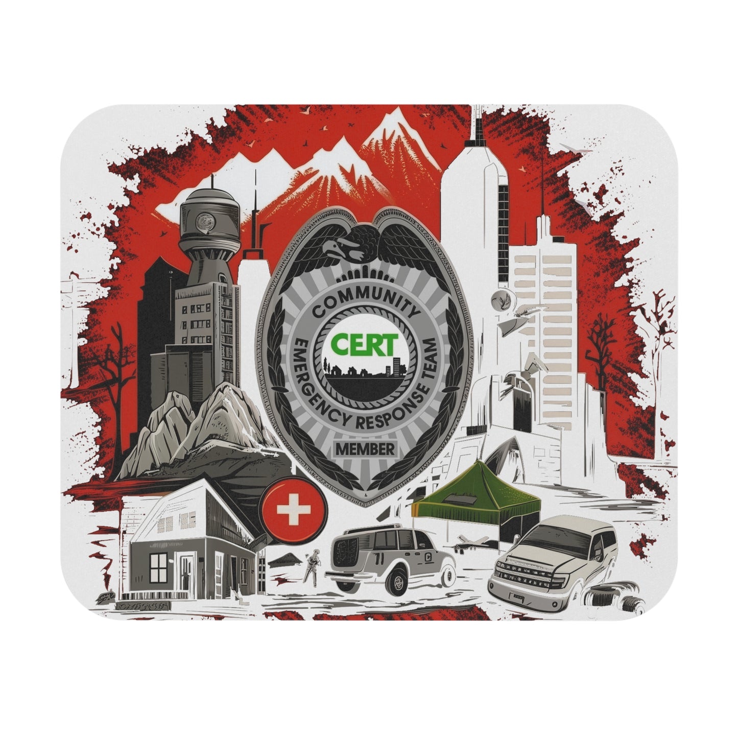 CERT Team Mouse Pad