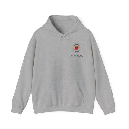 Volunteer Firefighter Badge Hoodie