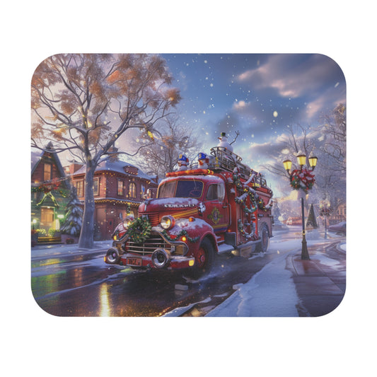 Christmas Engine Mouse Pad