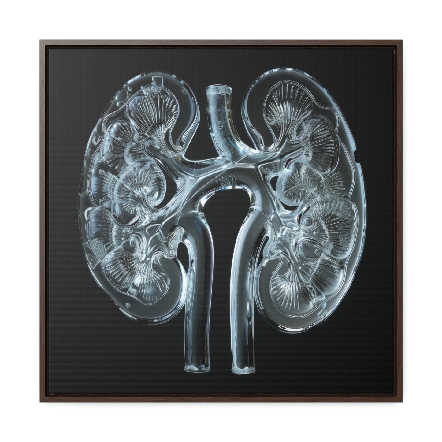 Framed Canvas - Glass Kidneys