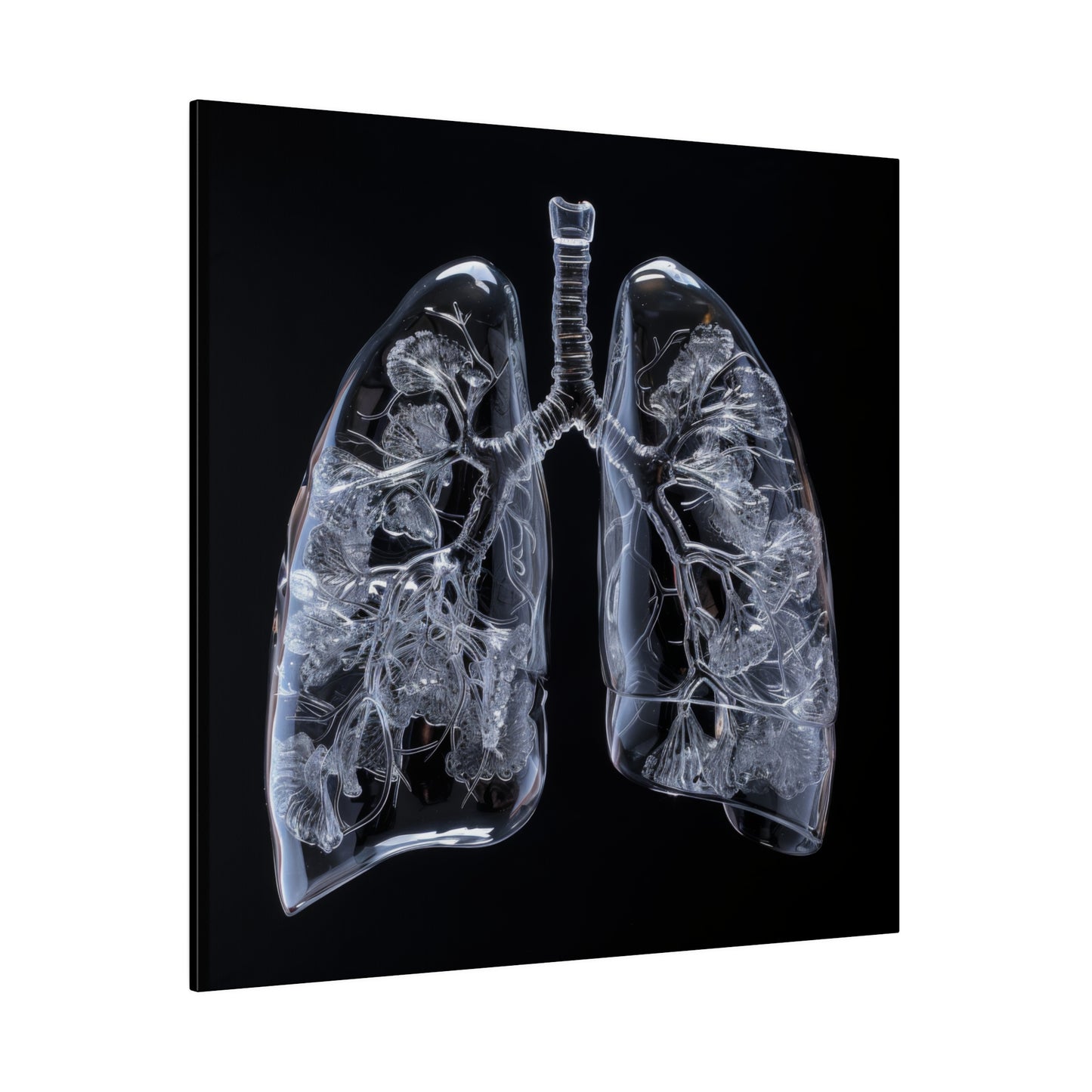 Matte Canvas - Glass Lungs