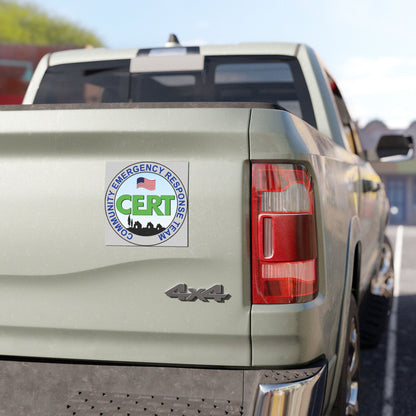 CERT Patch Car Magnet