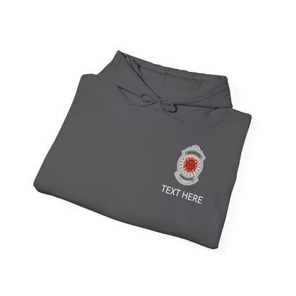 Volunteer Firefighter Badge Hoodie