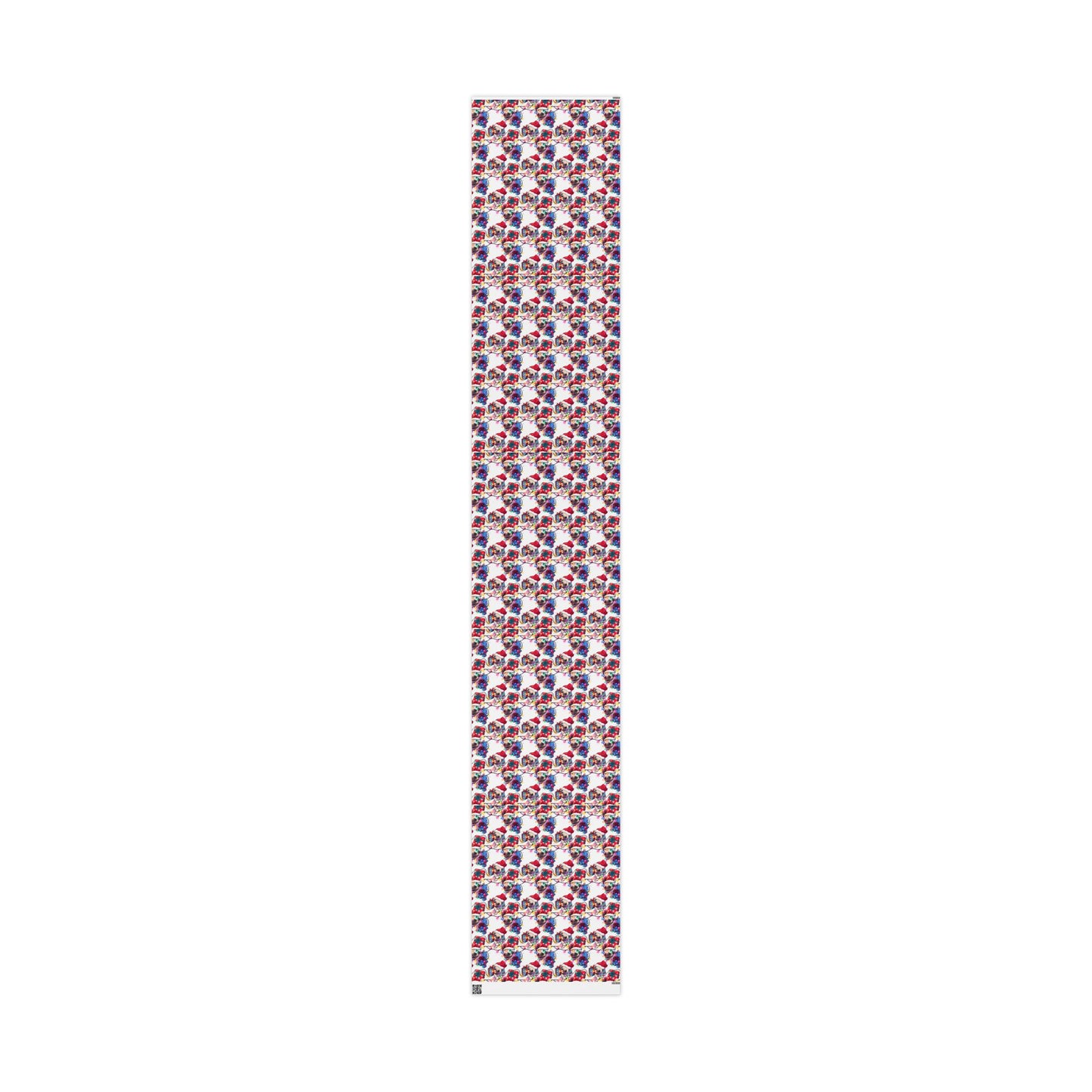 Christmas Pug Wrapping Paper