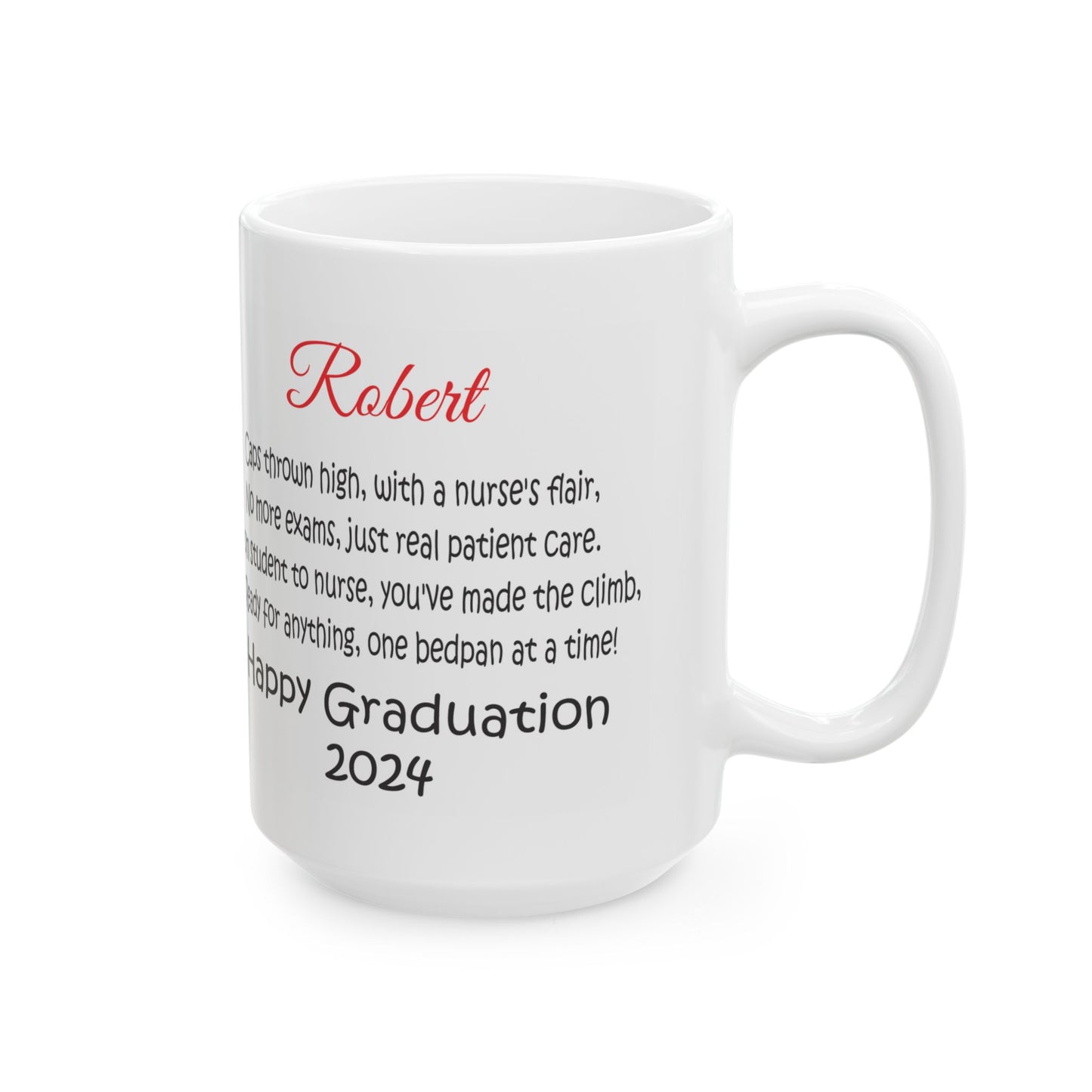 Student Nurse Grad Mug - Custom