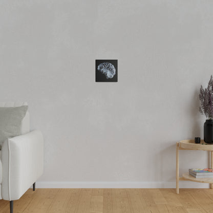 Matte Canvas - Glass Brain