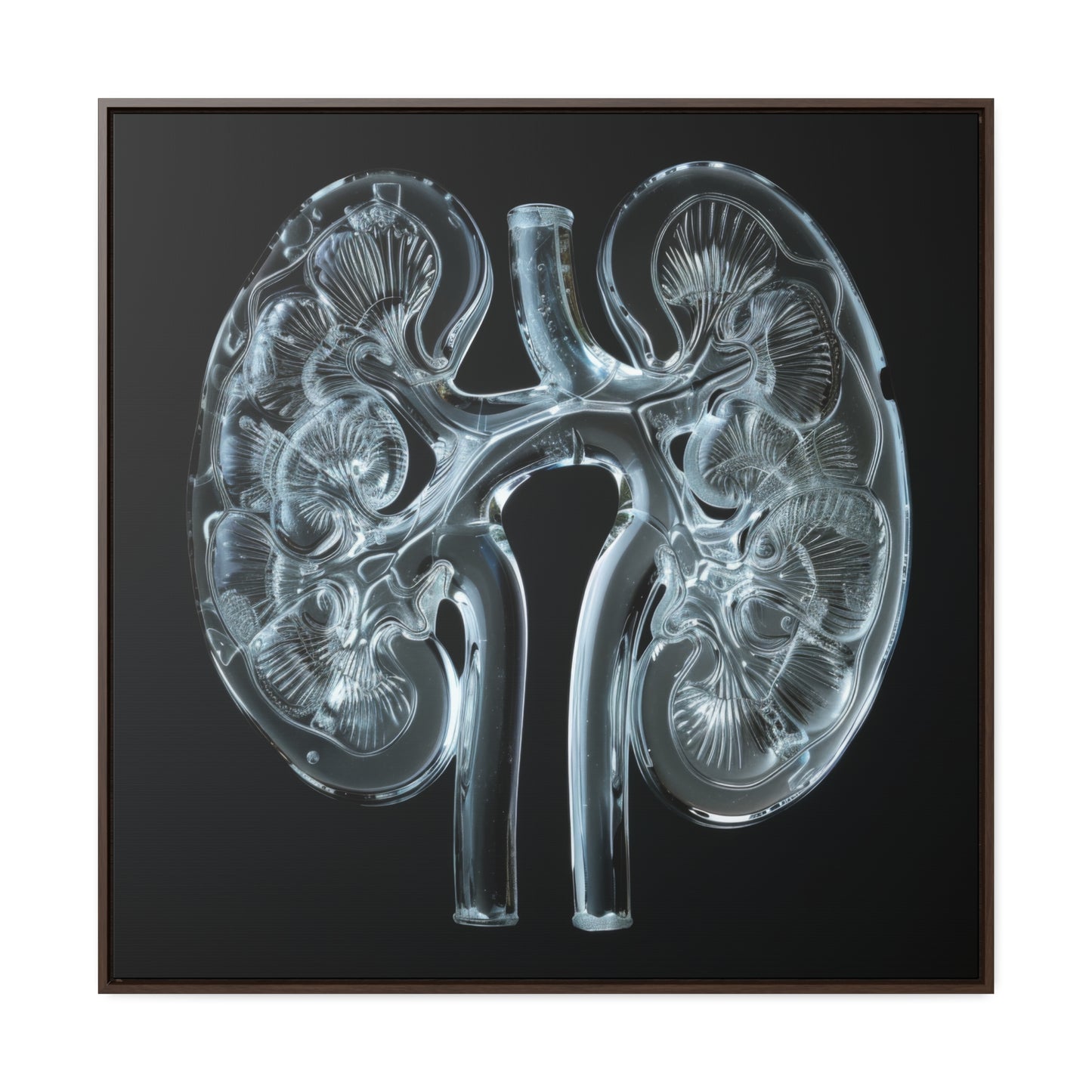 Framed Canvas - Glass Kidneys