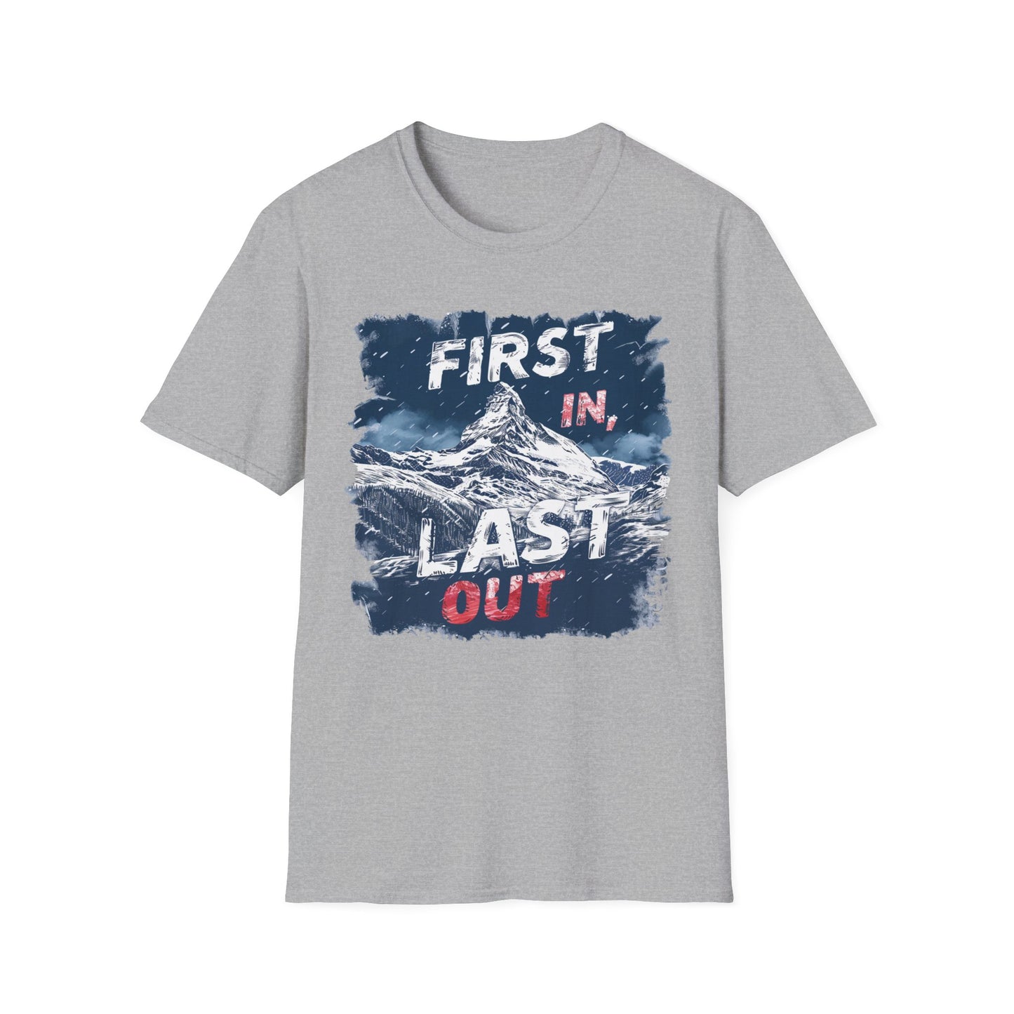 First In, Last Out SAR T-Shirt