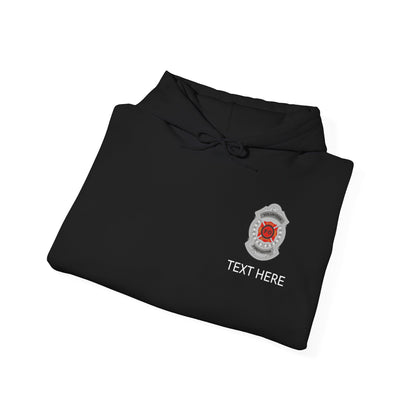 Volunteer Firefighter Badge Hoodie
