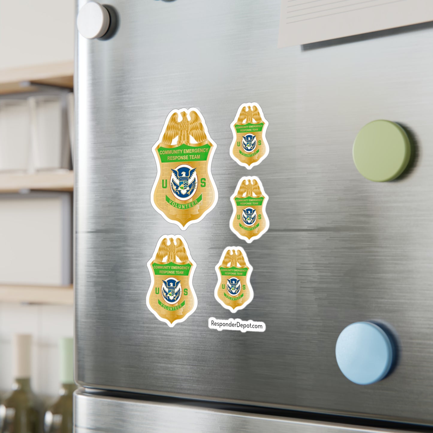 CERT Badge Decal Set