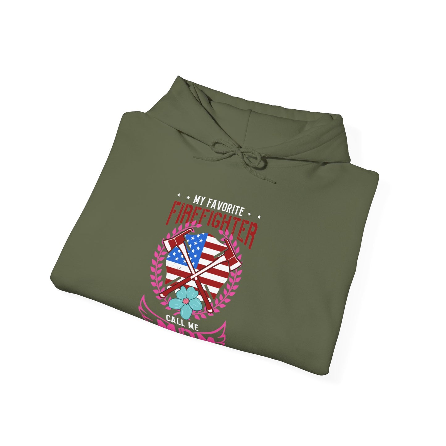 My Favorite Firefighter Call Me Mom Hoodie