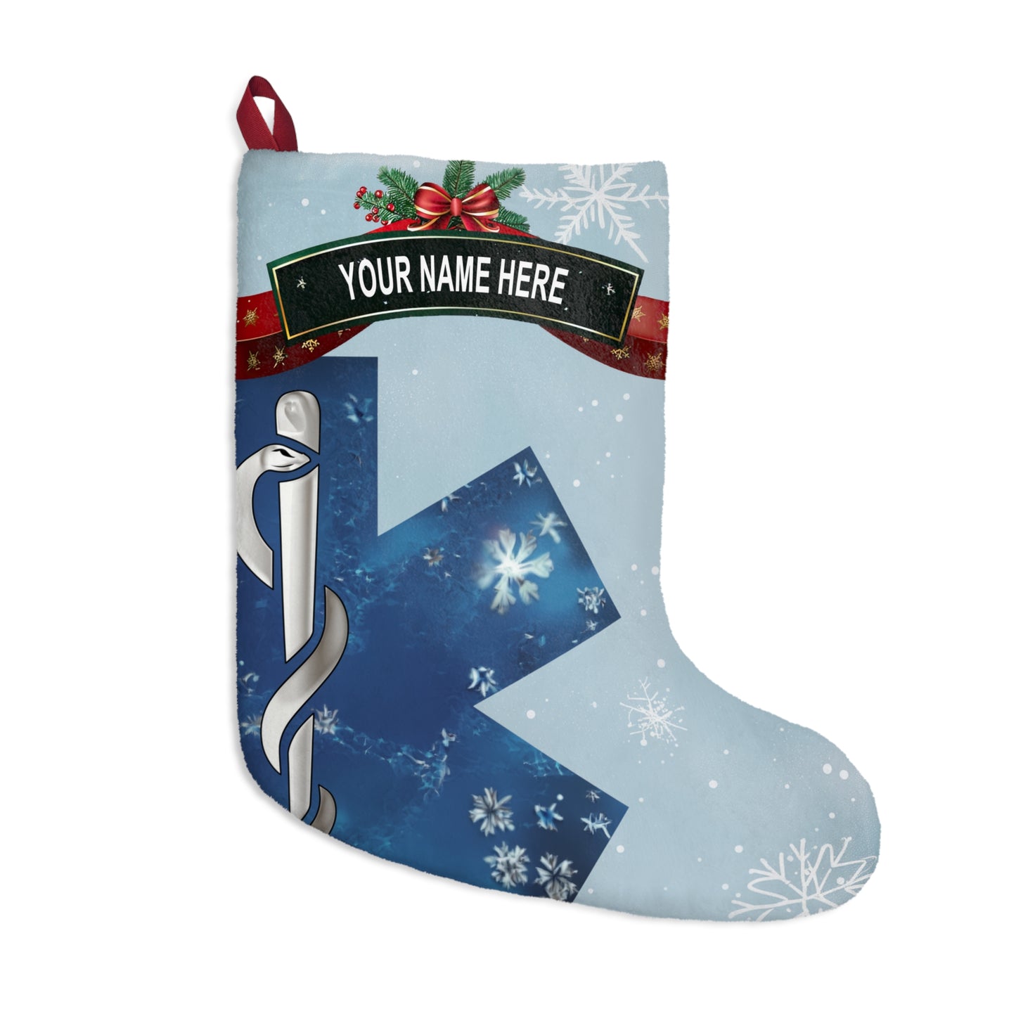 Star of Life Winter Stocking