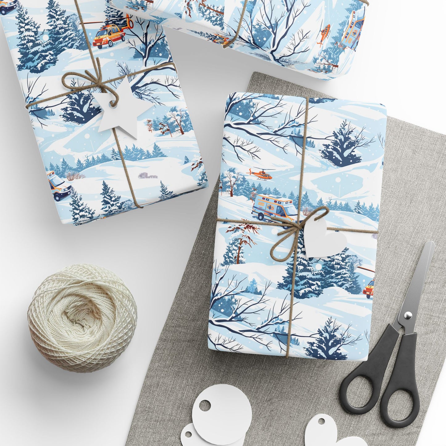 Ambulance & Air Ambulance Wrapping Paper