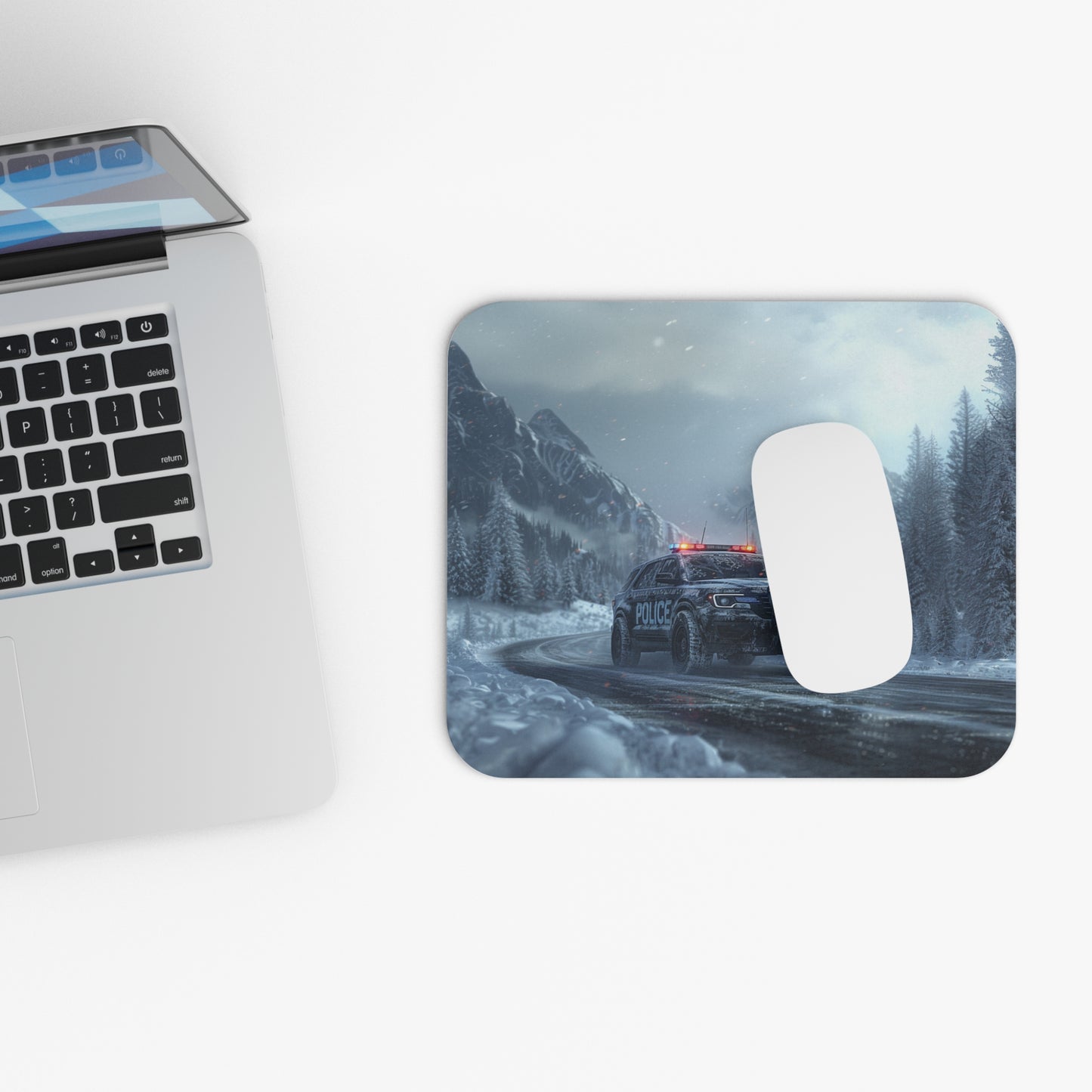 Christmas Cruiser Mouse Pad