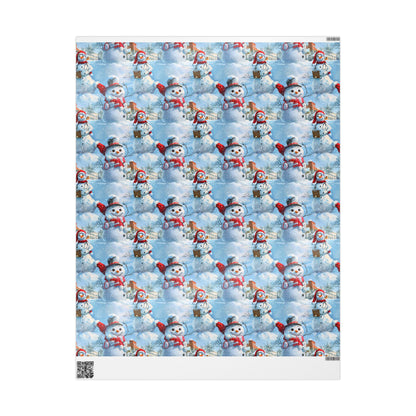 Dr. Frosty Wrapping Paper