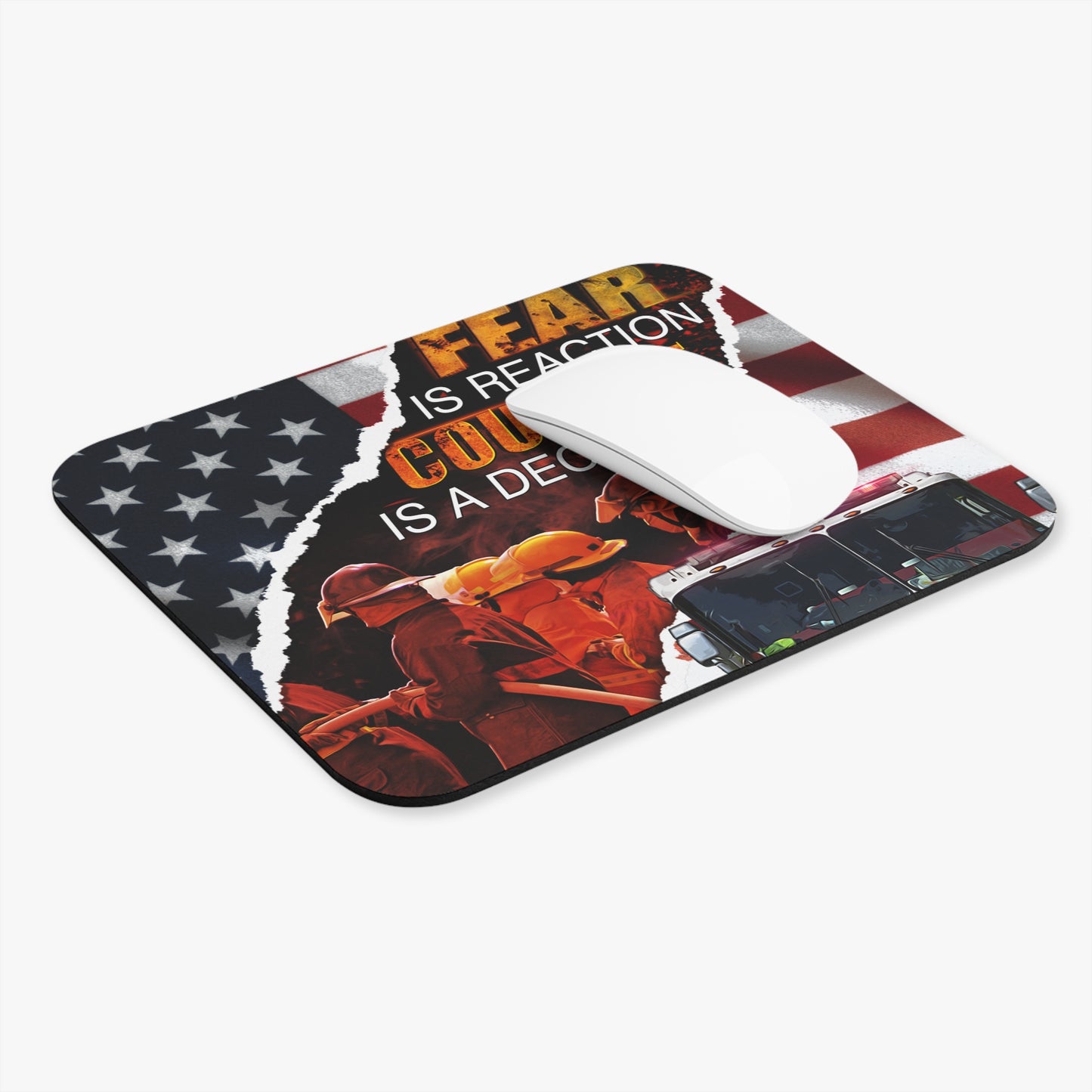 Fear & Courage Mouse Pad