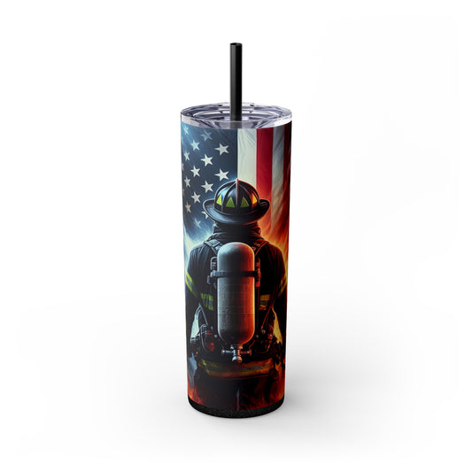 Firefighter Flag Tumbler