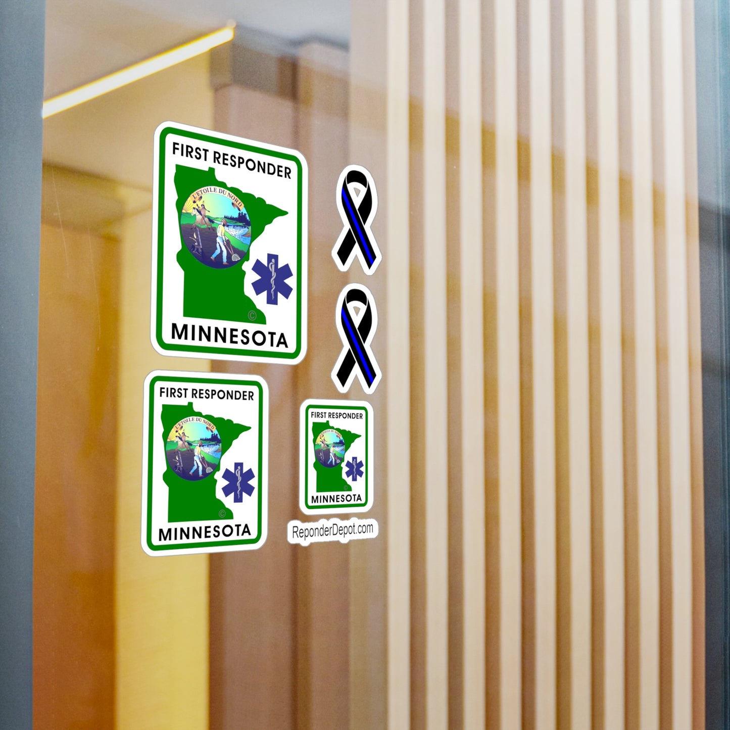 MN - First Responder Decal Set