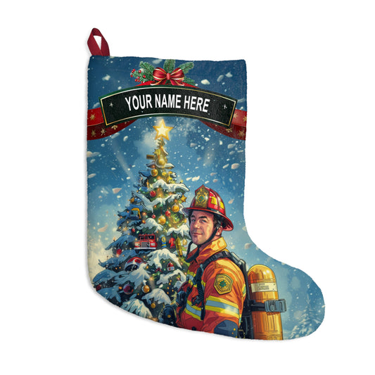 Firefighter Tree Stocking