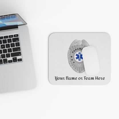 Paramedic Badge Custom Mouse Pad