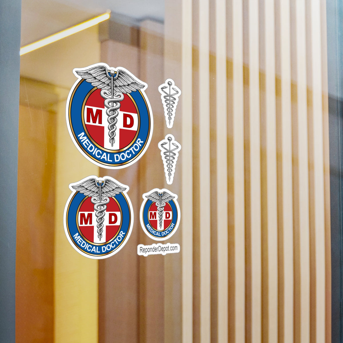 Doctor Window Decal Medical Doctor Decal Set – Responder Depot
