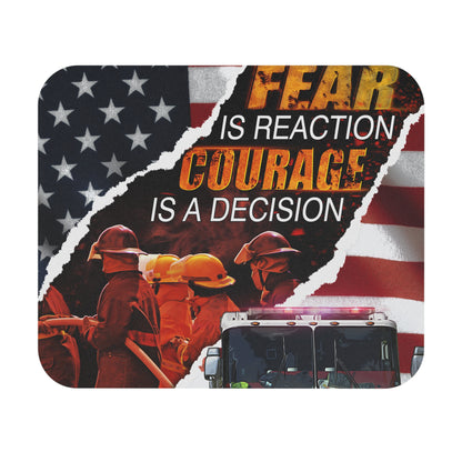 Fear & Courage Mouse Pad