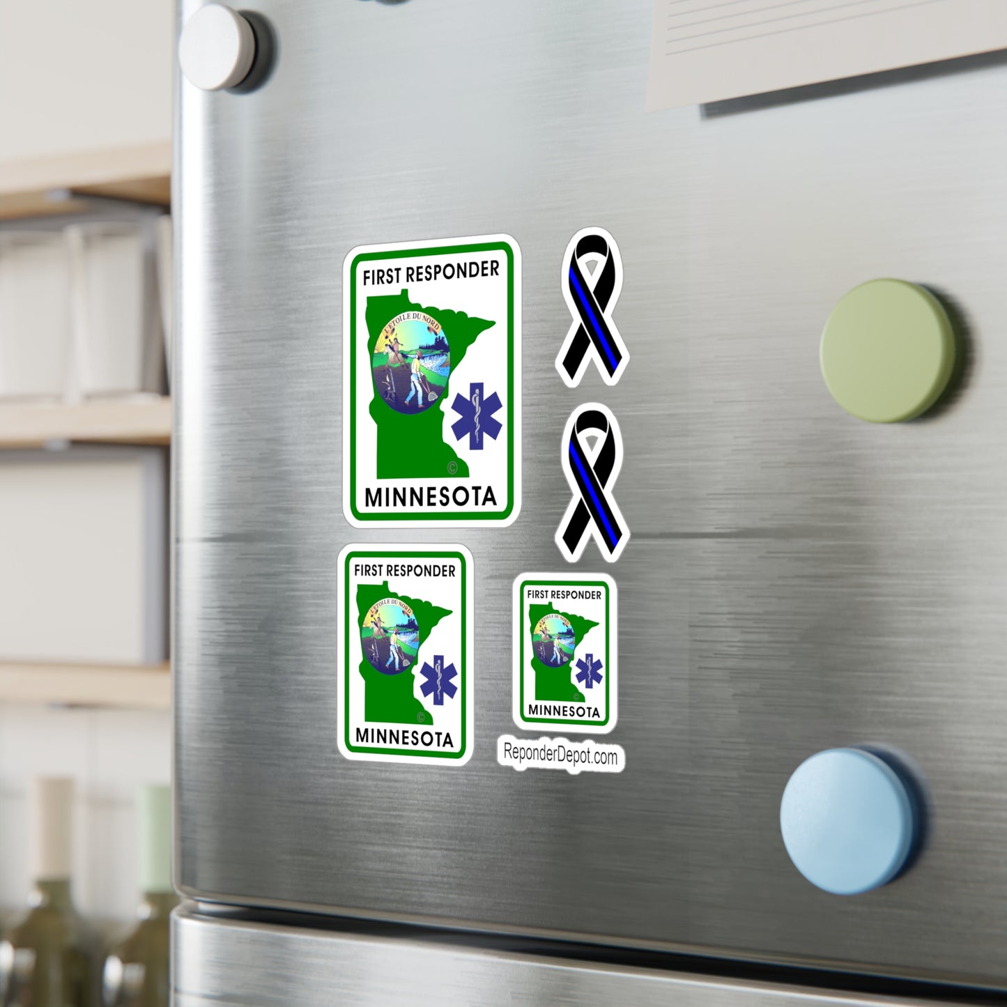 MN - First Responder Decal Set