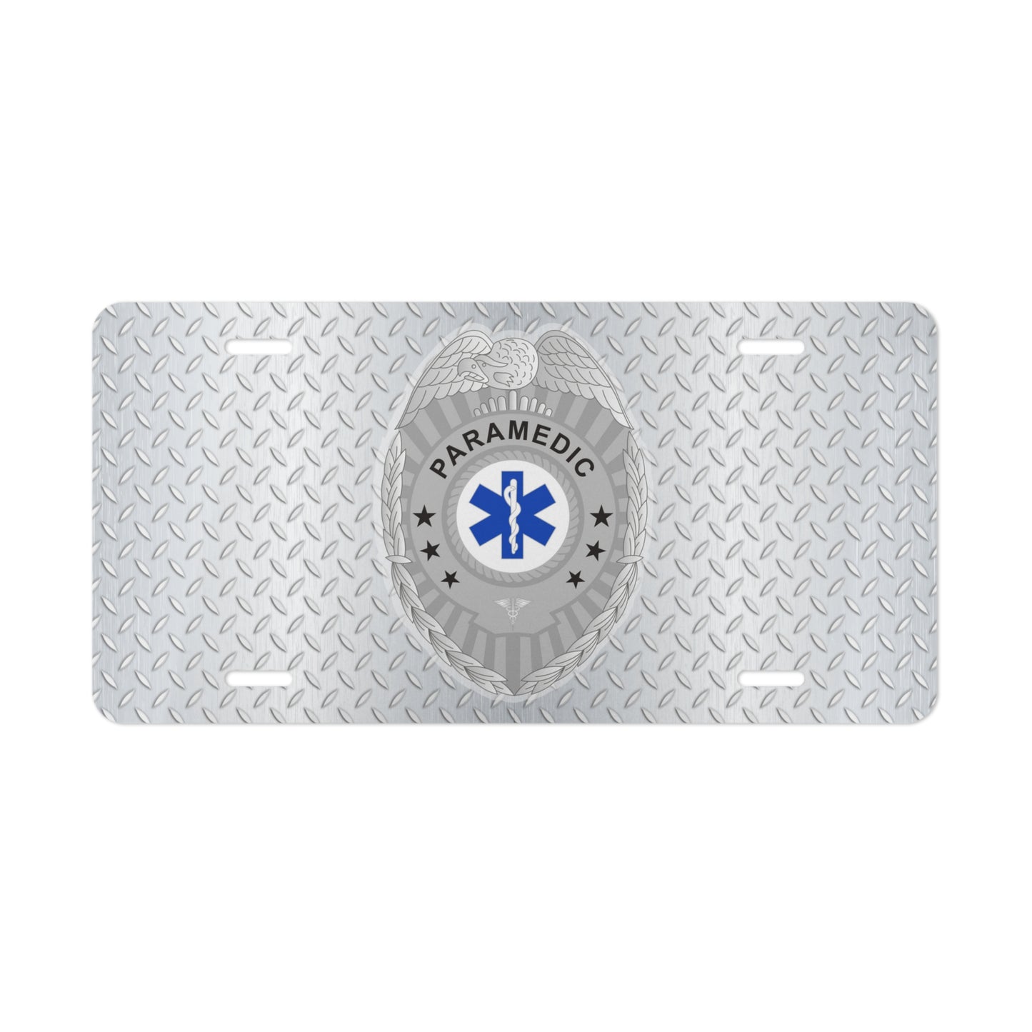 Paramedic Badge License Plate