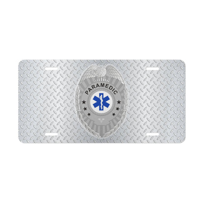 Paramedic Badge License Plate