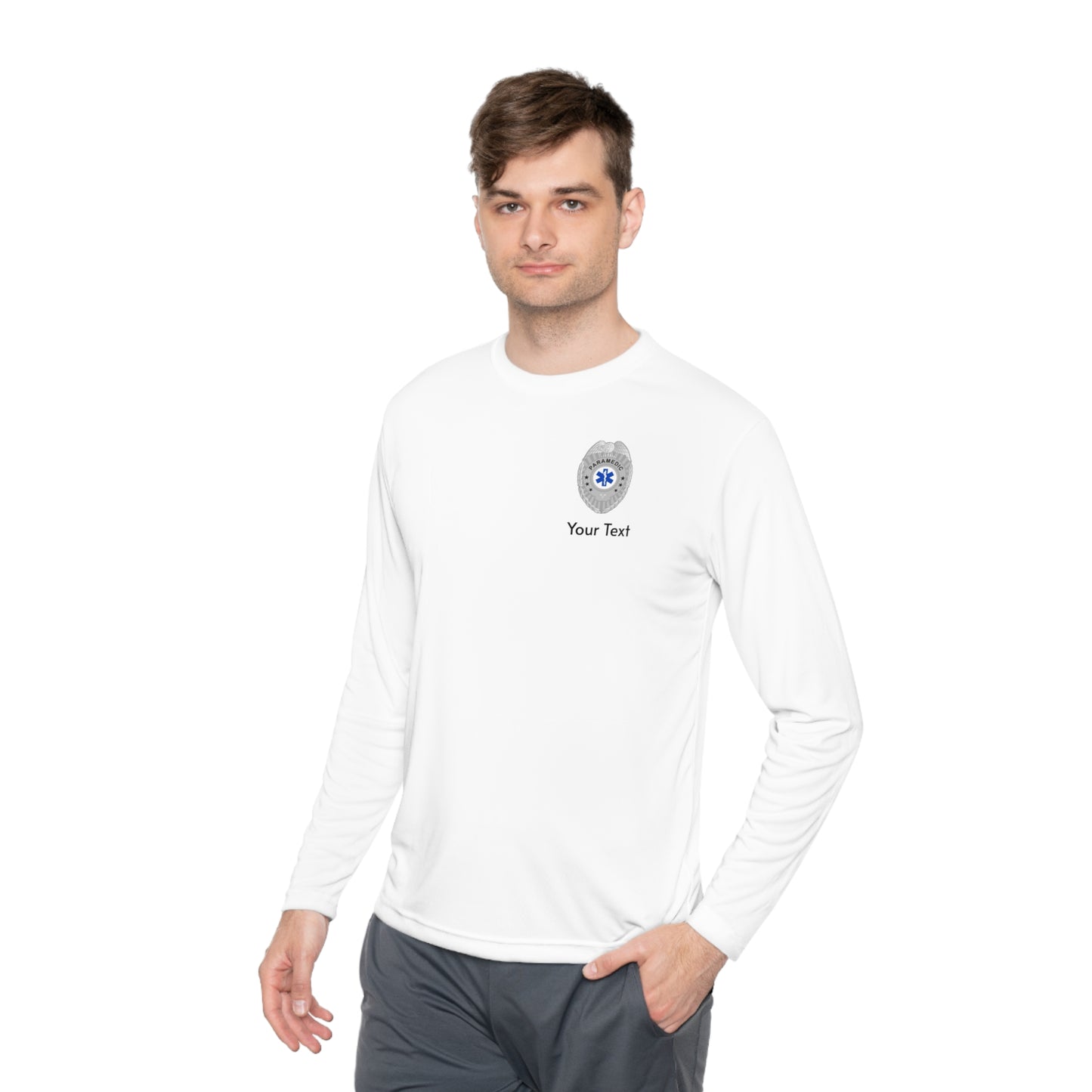 Paramedic Badge Long Sleeve Tee