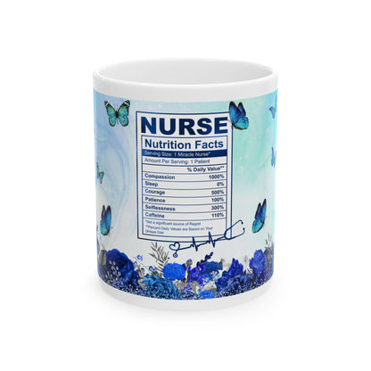 Nurse Nutrition - Blue Mug