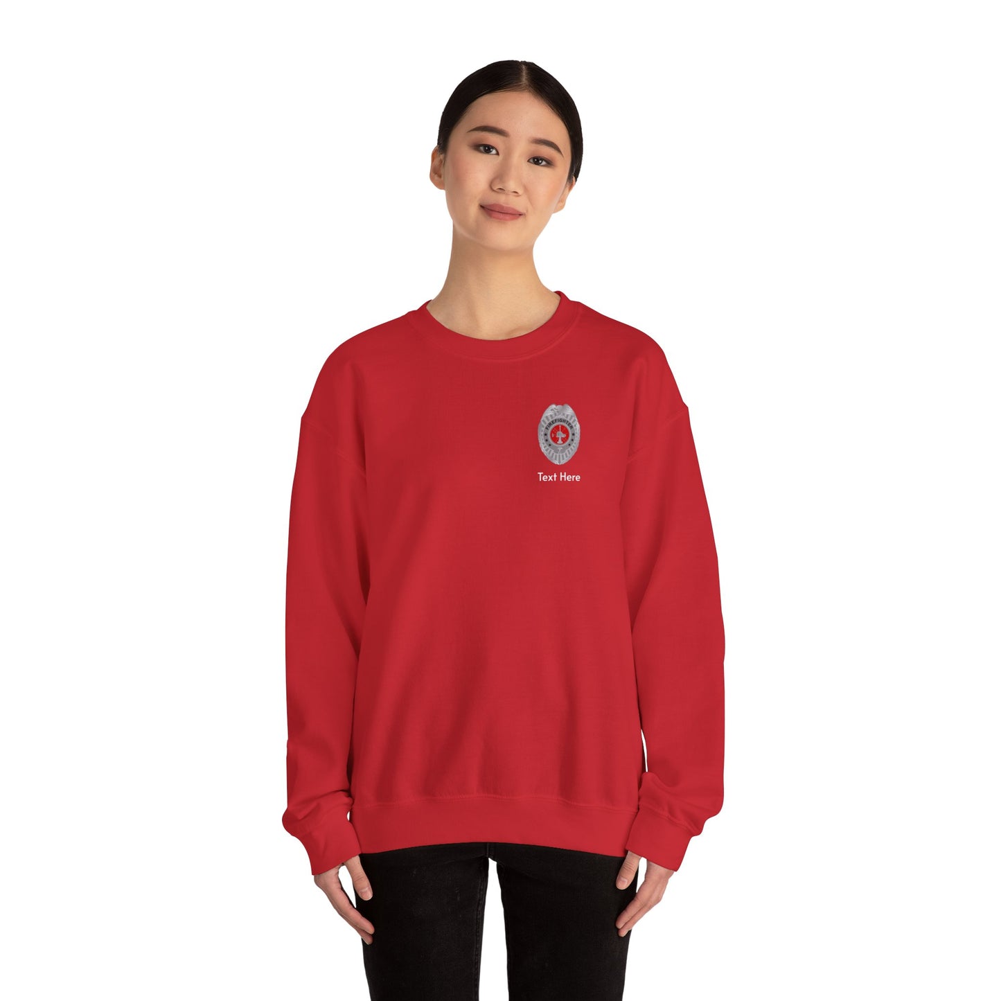 Firefighter Badge Sweatshirt