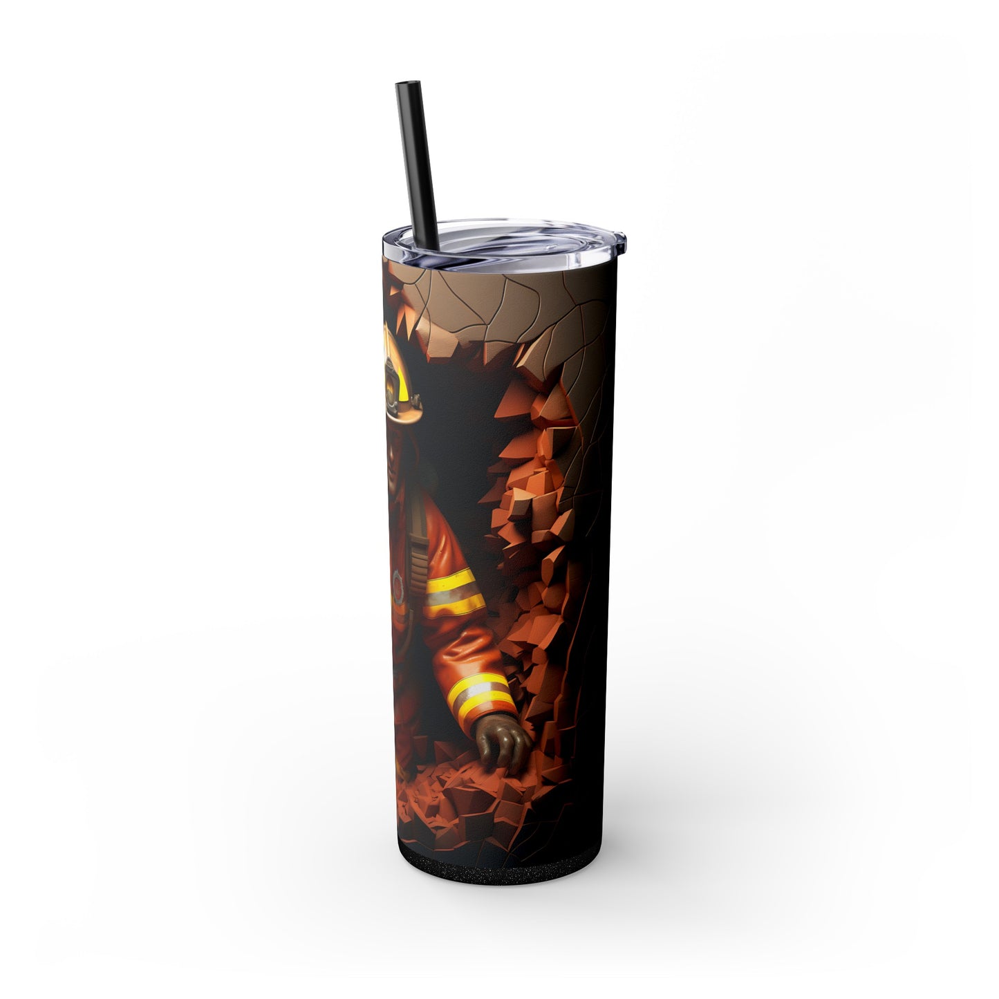Firefighter Wall Tumbler