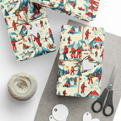 Search & Rescue Wrapping Paper
