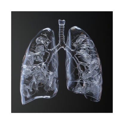 Matte Canvas - Glass Lungs