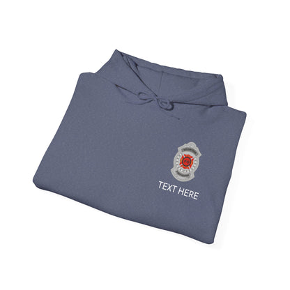 Volunteer Firefighter Badge Hoodie
