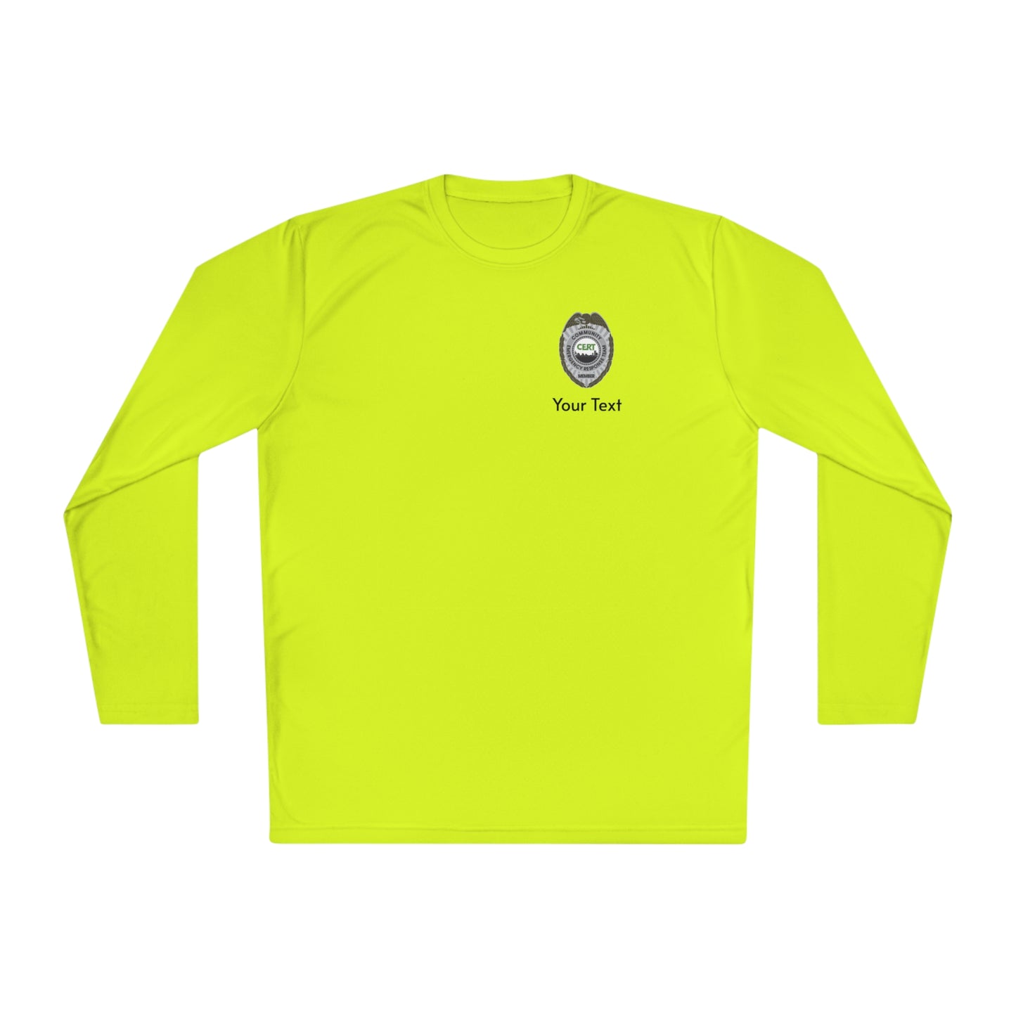 CERT Badge Long Sleeve Tee