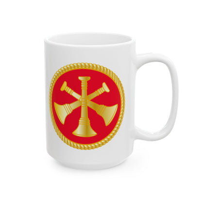 Rank - 3 Bugles - Red Mug