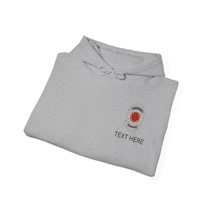 Volunteer Firefighter Badge Hoodie