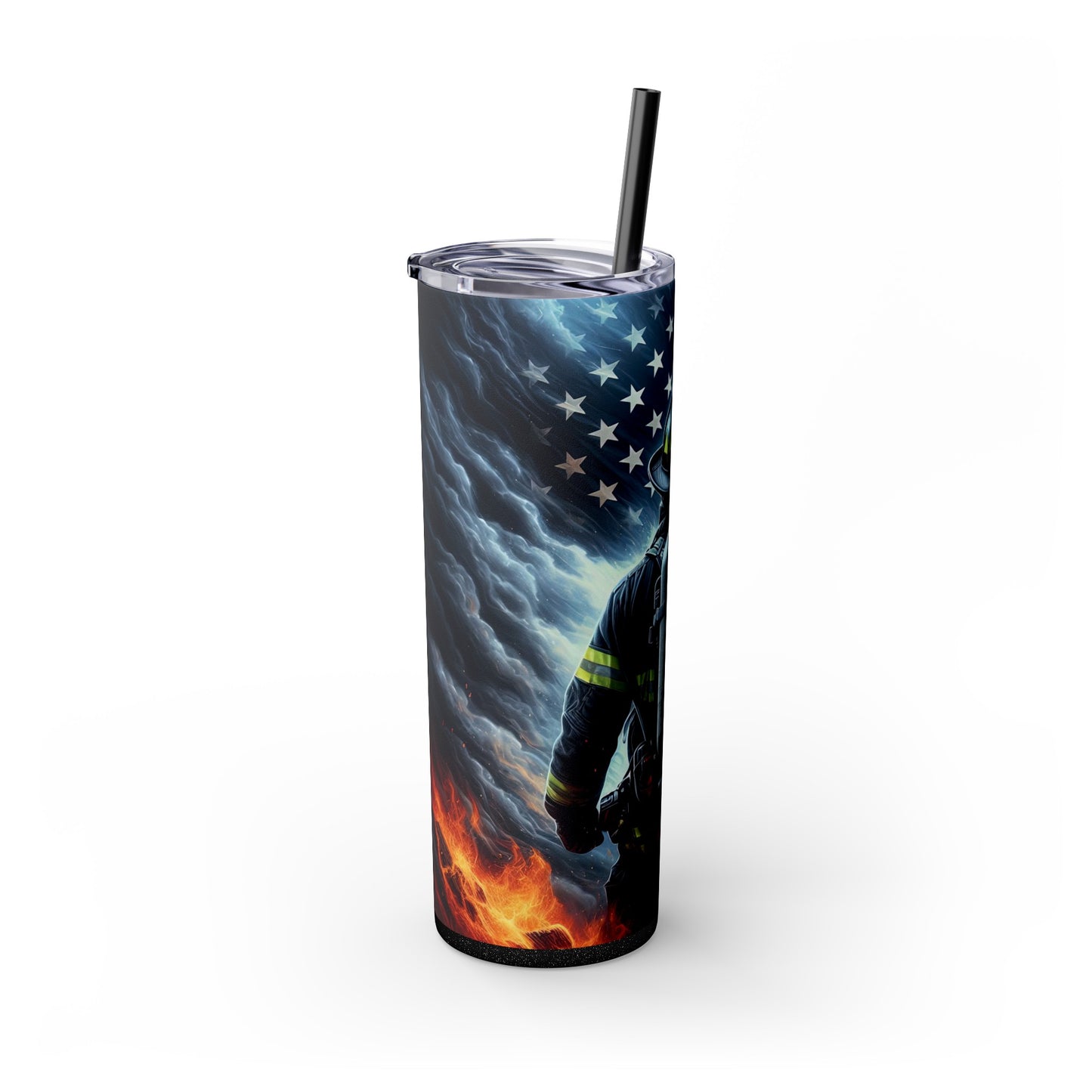 Firefighter Flag Tumbler
