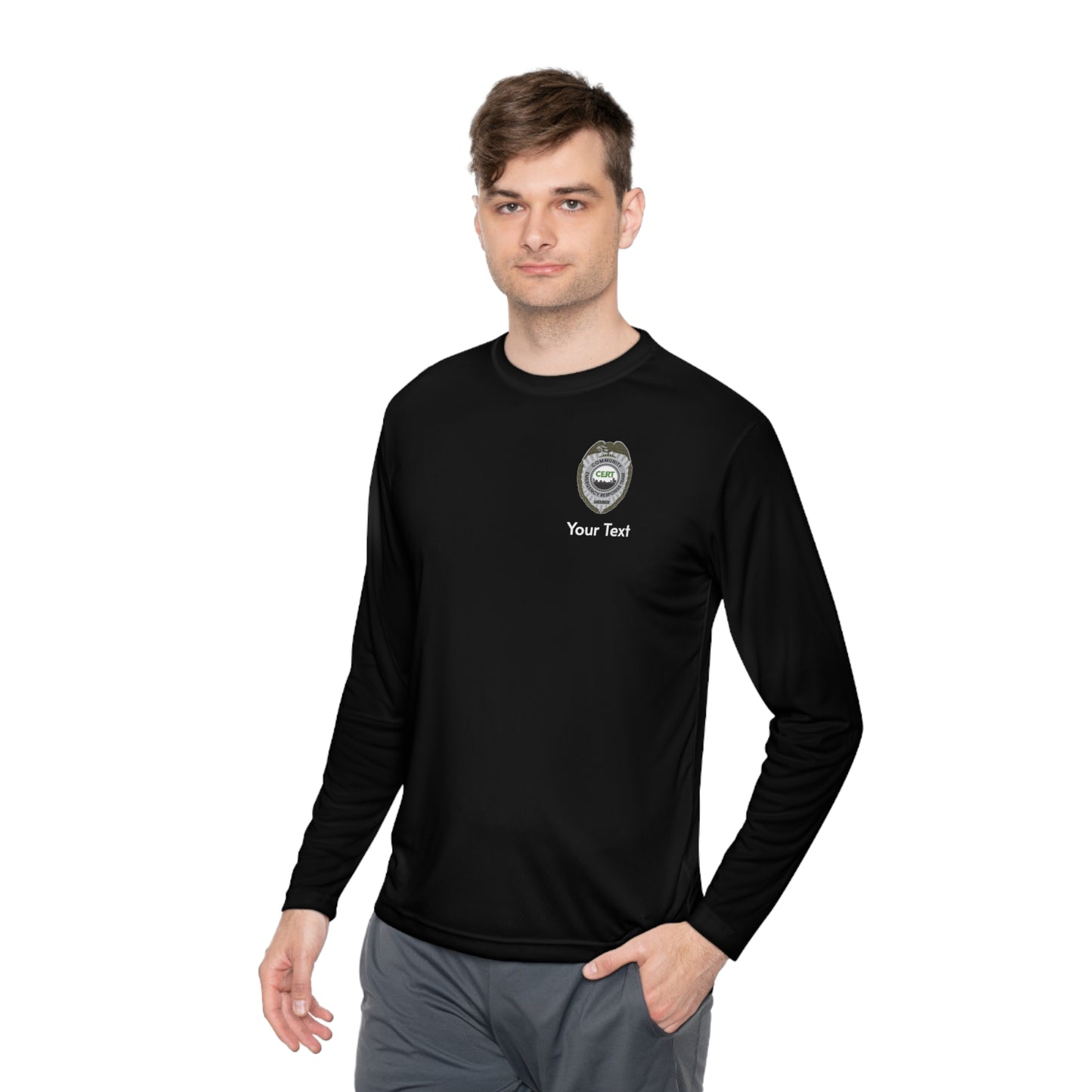 CERT Badge Long Sleeve Tee