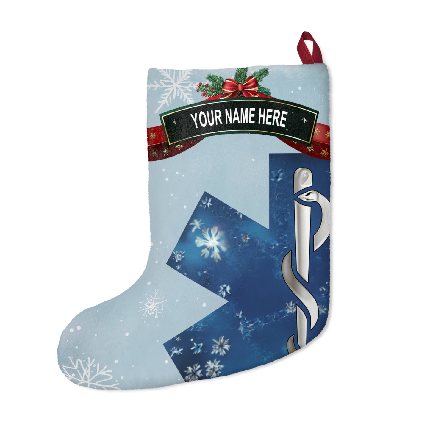 Star of Life Winter Stocking