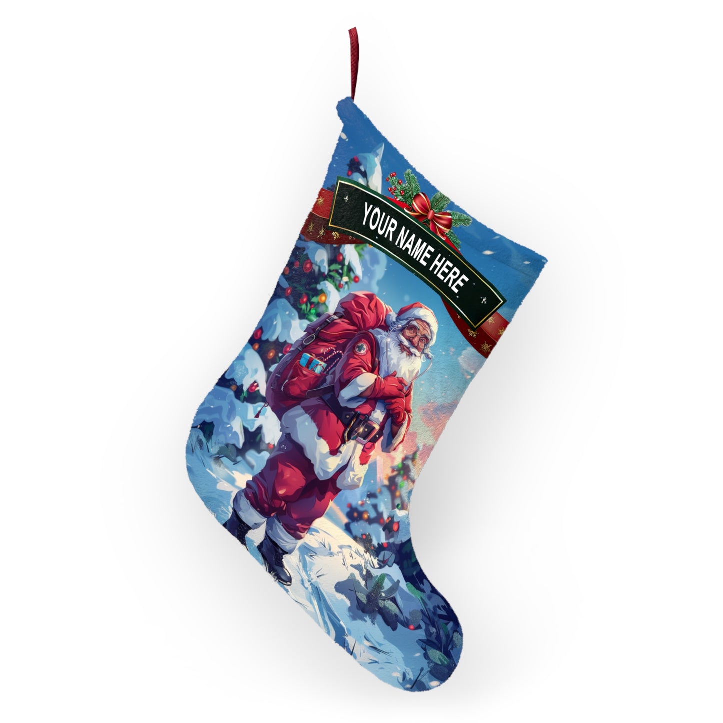 Search & Rescue Santa Stocking