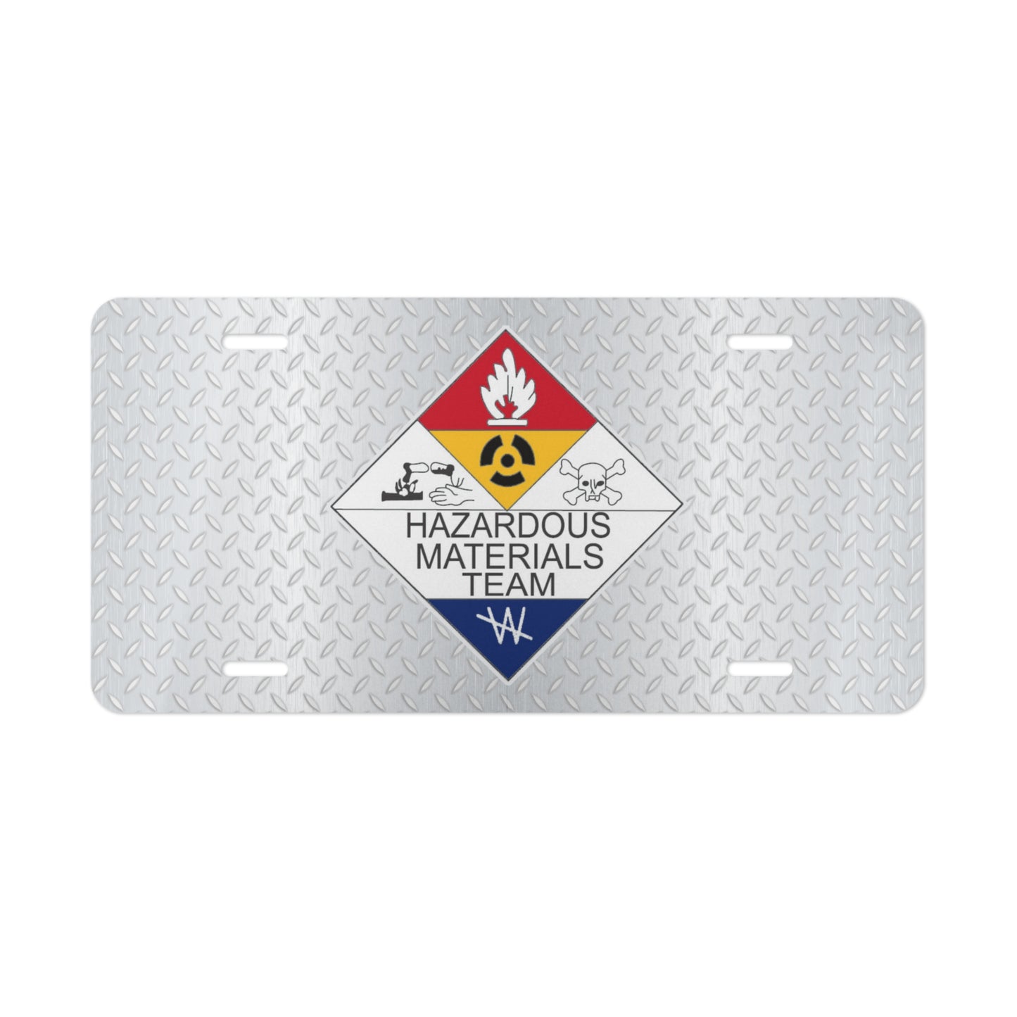 Hazmat License Plate