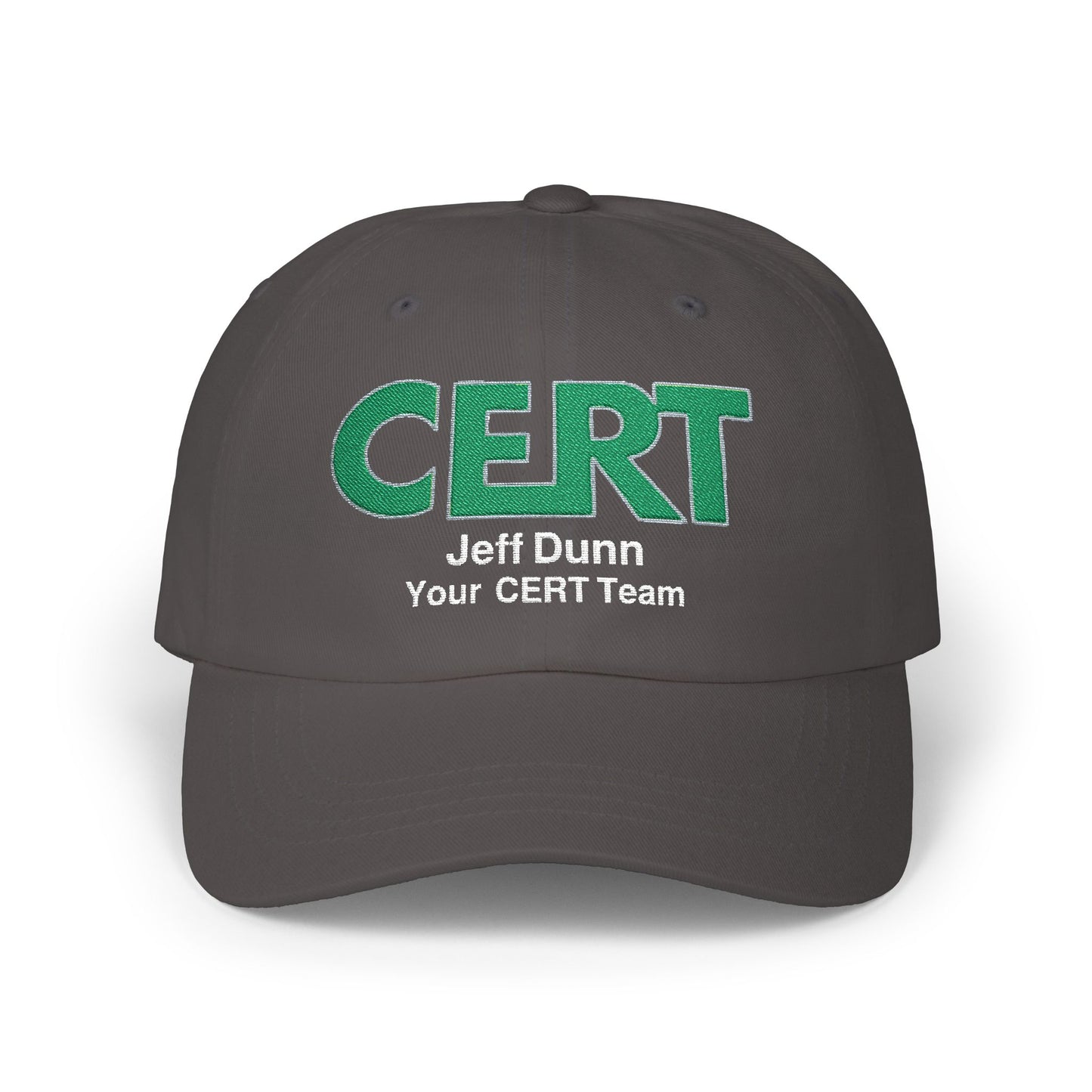 CERT Custom Baseball Cap
