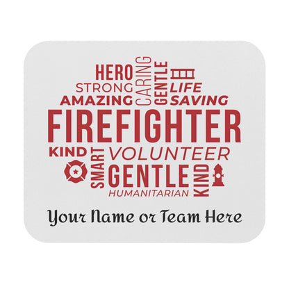 Firefighter Custom Mouse Pad